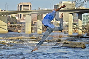 African American dancer / model in Richmond, VA.