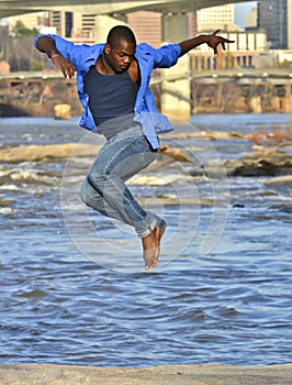 African American dancer / model in Richmond, VA.