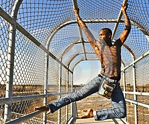 African American dancer / model in Richmond, VA.