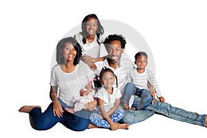 African American Family Portrait