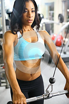 African American Fitness Woman