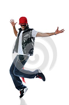 African American Hip Hop Dancer