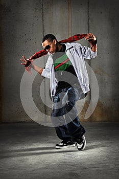 African American Hip Hop Dancer