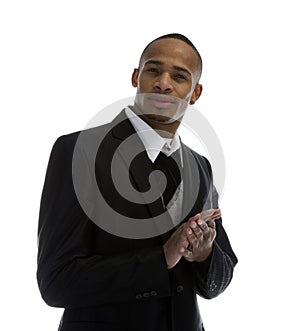 African American Male in Business suit