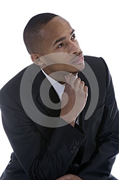 African American Male in Business suit