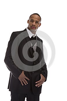 African American Male in Business suit