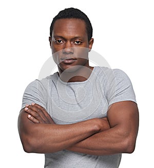 African American Man with Arms Crossed