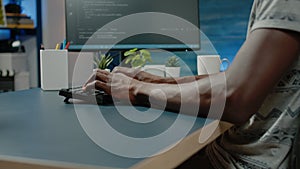 African american person programming codes for firewall server