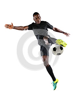 African American Soccer Player