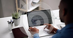 African American Web Developer Programmer