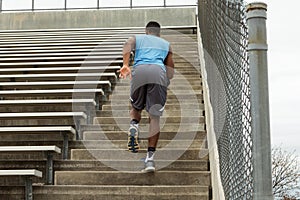 African American Young Athlete.