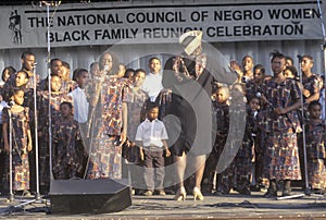 African-American youth choir