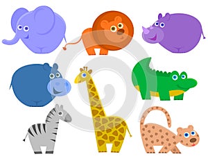 The African animals
