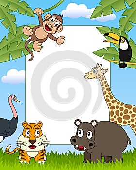 African Animals Photo Frame [3]