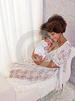 African baby with his Mama