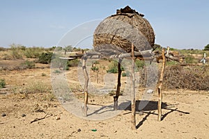 African barn photo