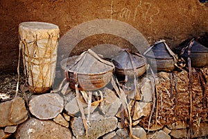 African baskets - Ethiopia