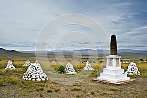 African battlefield of Isandlwana
