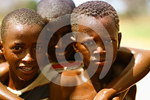 African boys