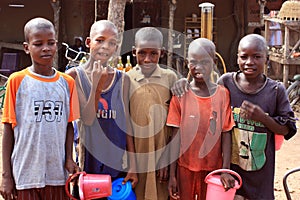 African boys
