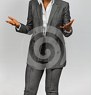 African Business Woman in corporate clothing attire