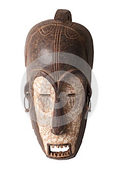 African Ceremonial Carved Mask