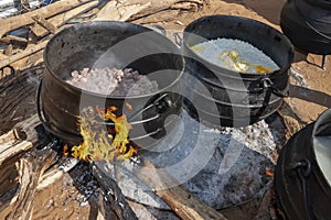 African cooking photo