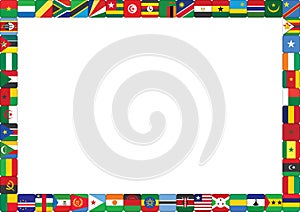 African countries flags