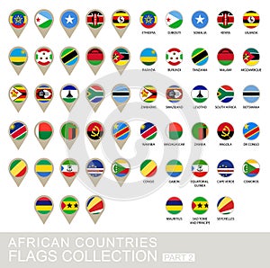 African Countries Flags Collection, Part 2