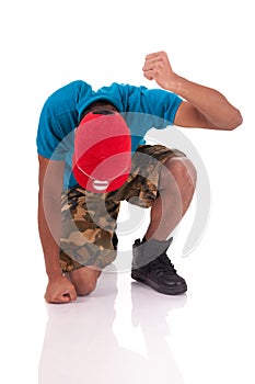 African dancer breakdance photo