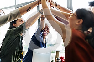 African Descent Brainstorming Working Workplace Concept