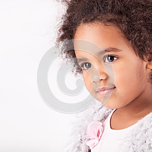 African descent child