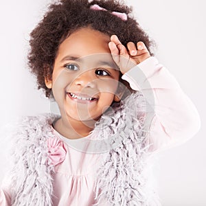 African descent child