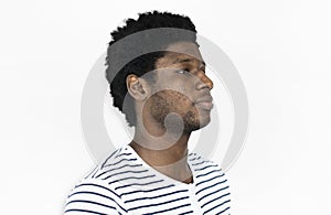 African Descent Man Male Studio Concept