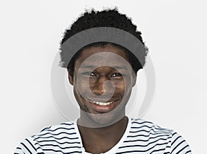 African Descent Man Smiling Concept