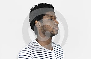 African Descent Man Studio Concept