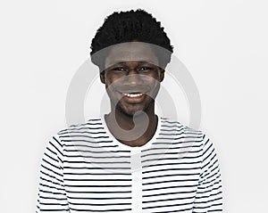 African Descent Man Studio Concept