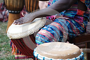 African djembe