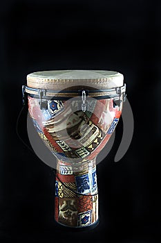 African Djembe Drum Black Bk