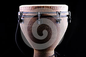 African Djembe Drum Black Bk