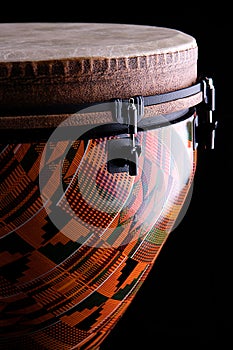 African Djembe Drum Black Bk