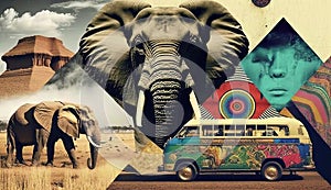 African Dreams Collage