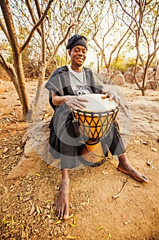 African drummer