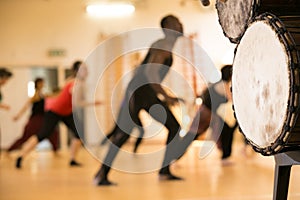 African drums, dance class