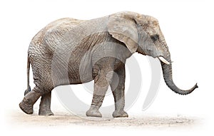 African elephant.