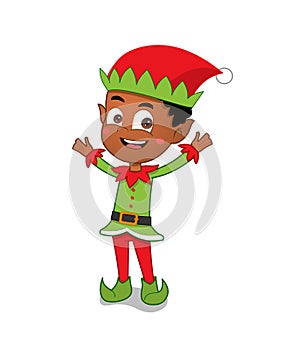 African ethnicity Little elf kid