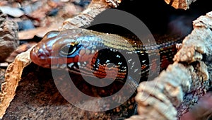 African fire skink