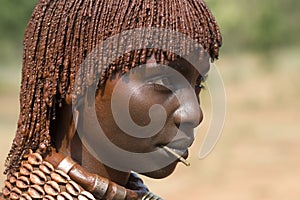 African Hamar Woman