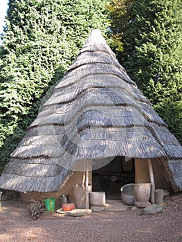 African hut
