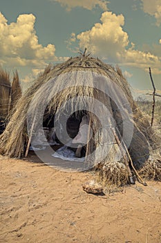 African hut